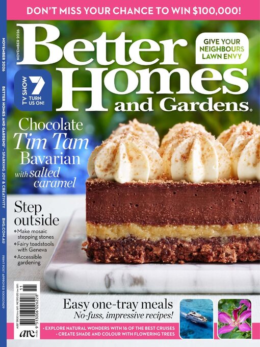 Cover image for Better Homes and Gardens Australia